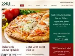 Sites similar to joes-italian-kitchen.com