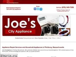 Sites similar to joescityappliance.com