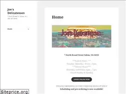 Sites similar to joesdeli.net