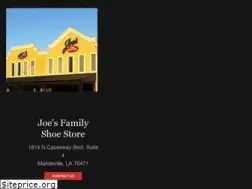 Sites similar to joesfamilyshoes.com