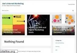 Sites similar to joesinternetmarketing.com