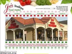 Sites similar to joesitalianfoodmarket.com