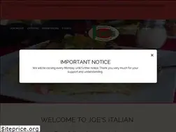 Sites similar to joesitalianmenu.com