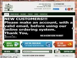Sites similar to joesmainstreetpizzashoppe.com