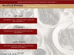 Sites similar to joesmaplewood.com