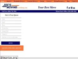 Sites similar to joesmoving.com