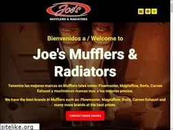 Sites similar to joesmufflersandradiators.com