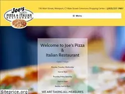 Sites similar to joespizzaitalian.com