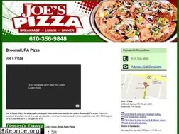 Sites similar to joespizzapa.com