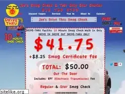 Sites similar to joessmogcheck.com