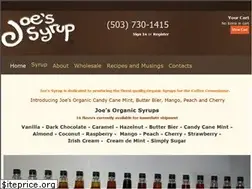 Sites similar to joessyrup.com