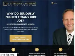 Sites similar to joestephenslaw.com