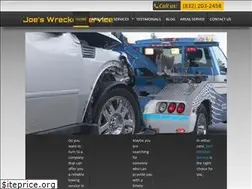 Sites similar to joeswreckerservicetx.com