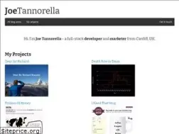 Sites similar to joetannorella.com