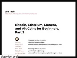 Sites similar to joetech.com