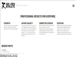 Sites similar to joetoproathlete.com