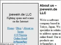 Sites similar to joewein.net