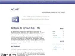 Sites similar to joewitt.org