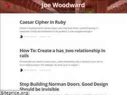 Sites similar to joewoodward.me