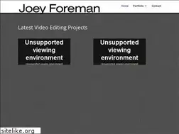 Sites similar to joeyforeman.com