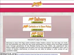 Sites similar to joeyshotdogs.com
