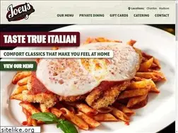 Sites similar to joeysitaliangrille.com