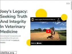 Sites similar to joeyslegacy.net
