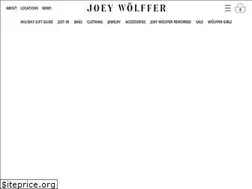 Sites similar to joeywolffer.com