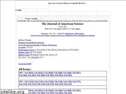 Sites similar to jofamericanscience.org