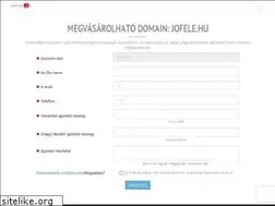 Sites similar to jofele.hu