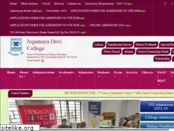 Sites similar to jogamayadevicollege.ac.in