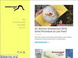 Sites similar to joggingsucks.de