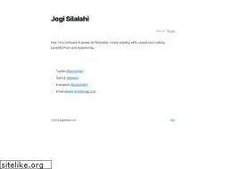 Sites similar to jogisilalahi.com