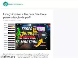 Sites similar to jogoscelulares.com.br