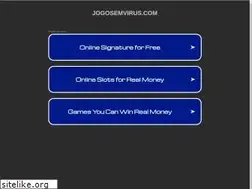 Sites similar to jogosemvirus.com
