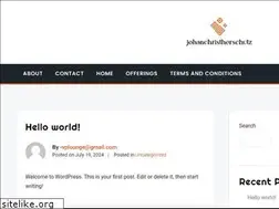 Sites similar to johanchristherschutz.net