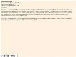 Sites similar to johannalewengard.com