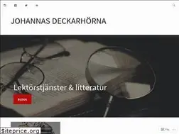 Sites similar to johannasdeckarhorna.wordpress.com
