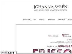 Sites similar to johannasyren.com