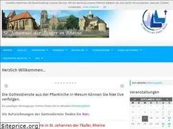 Sites similar to johannes-der-taeufer-rheine.de