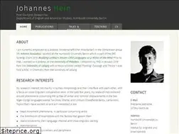 Sites similar to johannes-hein.de