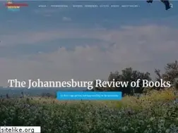 Sites similar to johannesburgreviewofbooks.com
