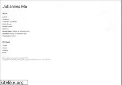 Sites similar to johannesma.com