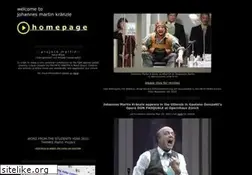 Sites similar to johannesmartinkraenzle.de