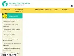 Sites similar to johanniskraut.net