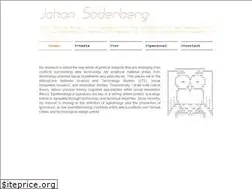 Sites similar to johansoderberg.net