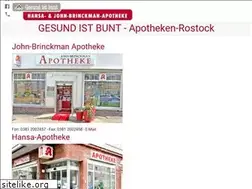 Sites similar to john-brinckman-apotheke.de