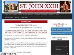 Sites similar to john23parish.org