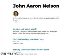Sites similar to johnaaronnelson.com