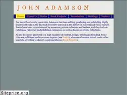 Sites similar to johnadamsonbooks.com